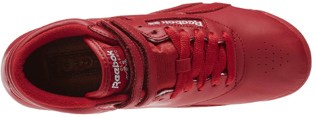 (W) Reebok Freestyle Hi Spirit 'Merah Ekselen' M43399 Lookbook (W) Reebok Freestyle Hi Spirit 'Merah Ekselen' M43399