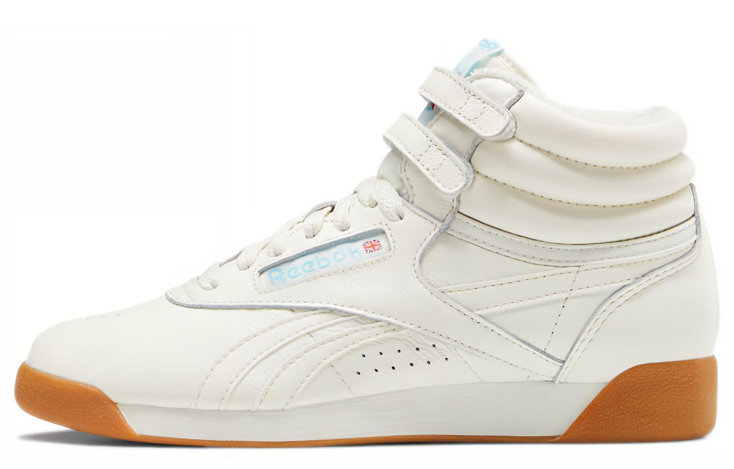 (Women)  Reebok Freestyle High '40th Anniversary - Chalk Gum'  GX2789