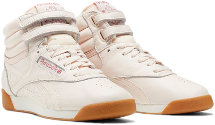 (W) Reebok Freestyle High '40th Anniversary - Merah Muda Gum' GW5355 Lookbook (W) Reebok Freestyle High '40th Anniversary - Merah Muda Gum' GW5355