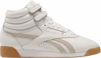 (Women) Reebok Freestyle High 'Chalk Beige Gum' GW7160 (Women) Reebok Freestyle High 'Chalk Beige Gum' GW7160