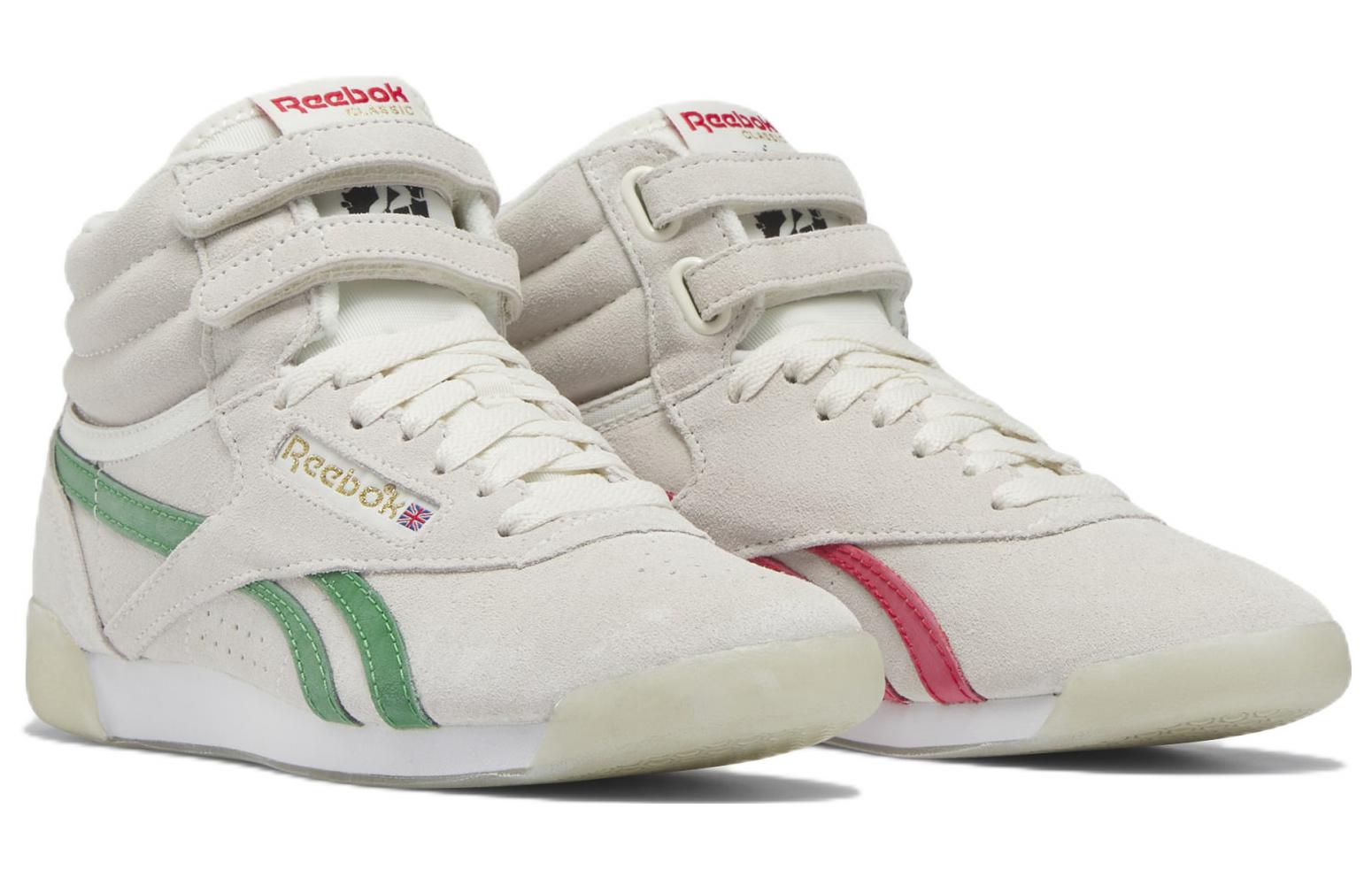 Lookbook (W) Reebok Freestyle High ''Human Rights Now! - Chalk Groen'' HQ4142