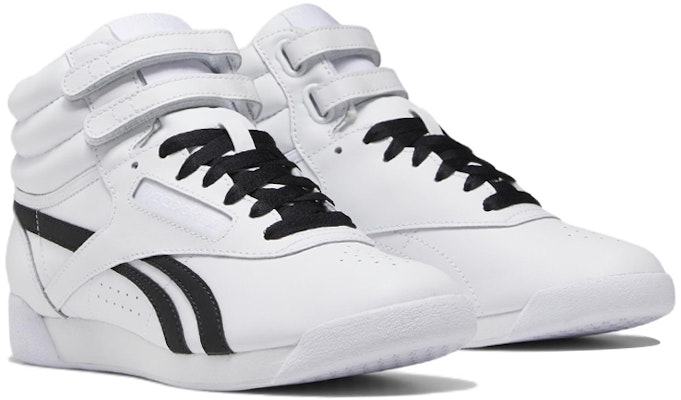 (W) Reebok Freestyle High 'Blanco Negro' DV7769 Lookbook (W) Reebok Freestyle High 'Blanco Negro' DV7769