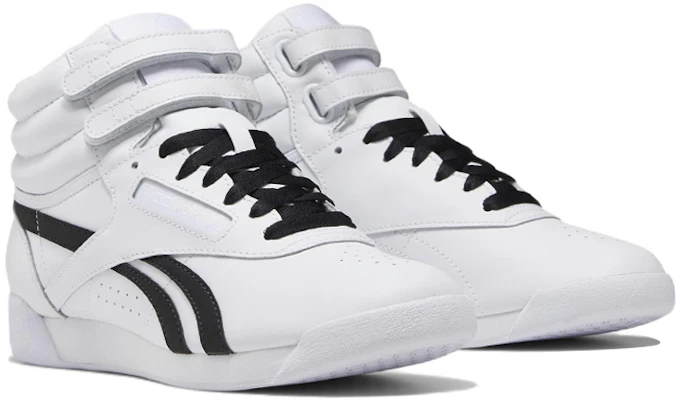 (W) Reebok Freestyle High ''Wit Zwart'' DV7769 Lookbook (W) Reebok Freestyle High ''Wit Zwart'' DV7769