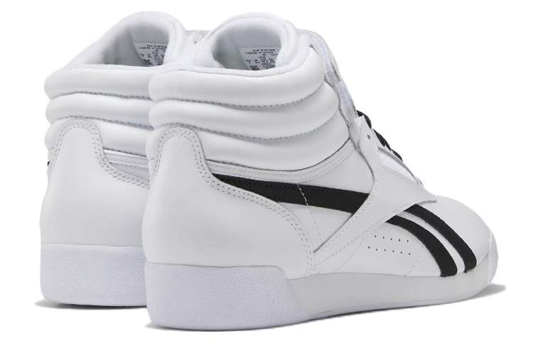 Shop (W) Reebok Freestyle High ''Wit Zwart'' DV7769