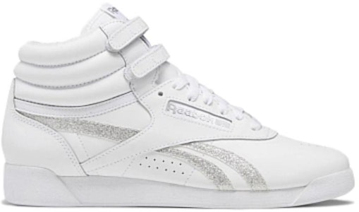(女款)Reebok Freestyle High 'White Glitter' GX2232 Order (女款)Reebok Freestyle High 'White Glitter' GX2232
