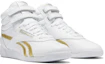 Shop (W) Reebok Freestyle High ''Weiß Gold Metallic Glitter'' GX2231