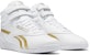 (Women)  Reebok Freestyle High 'White Gold Metallic Glitter'  GX2231