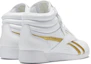 Details for (W) Reebok Freestyle High ''Weiß Gold Metallic Glitter'' GX2231