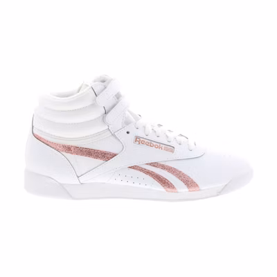 (W) Reebok Freestyle High 'White Rose Gold'