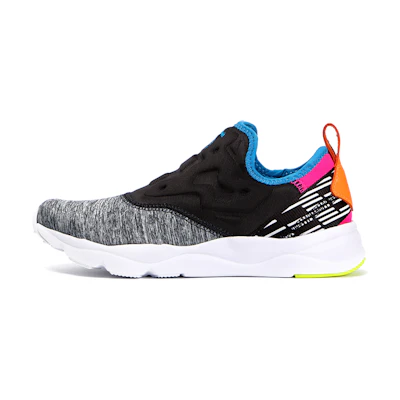 (W) Reebok FuryLite Slip-On Lux 'Coal'