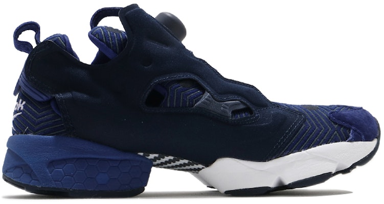 (W) 锐步 InstaPump Fury FBT '波点提花 - 大学海军蓝' BS5860 Order (W) 锐步 InstaPump Fury FBT '波点提花 - 大学海军蓝' BS5860