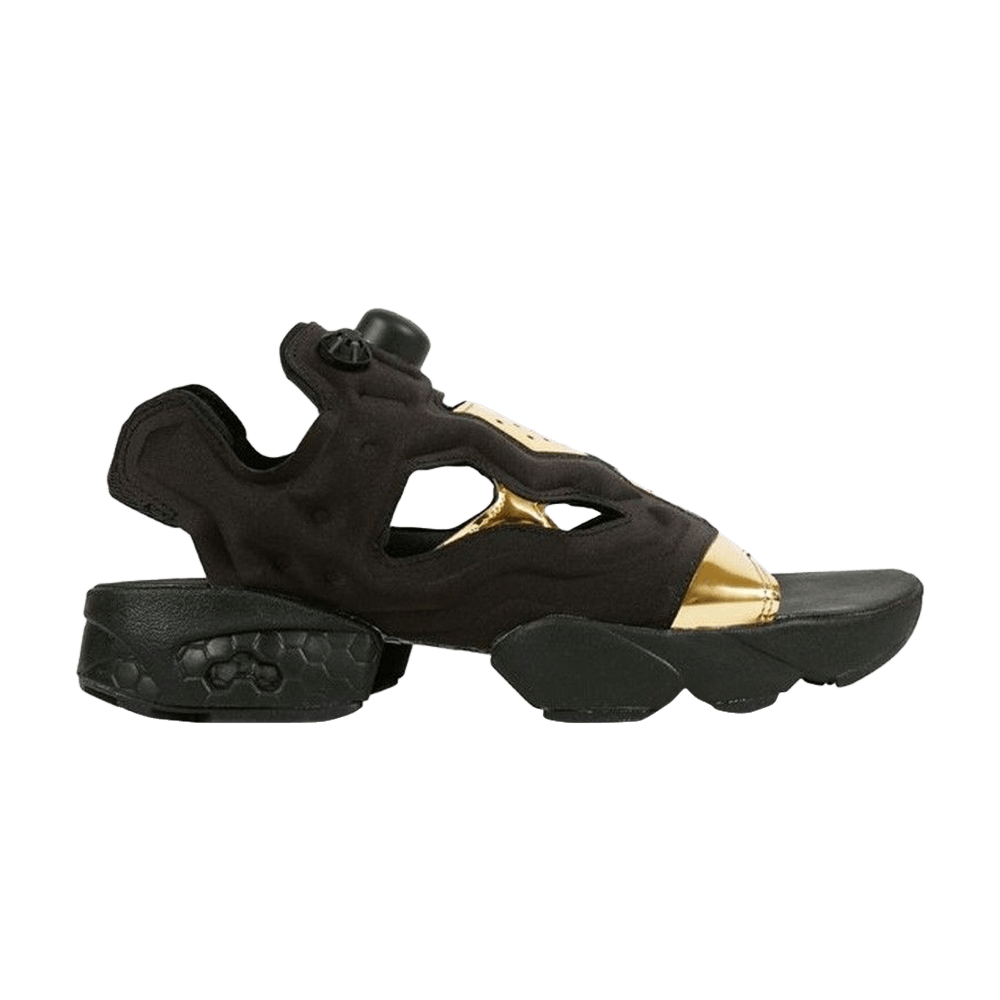 (Women)  Reebok InstaPump Fury Sandal Mag 'Black Gold'  BD3184