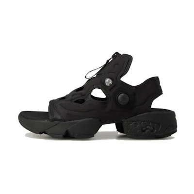 (W) Reebok Instapump Fury Sandal Zip 'Black'