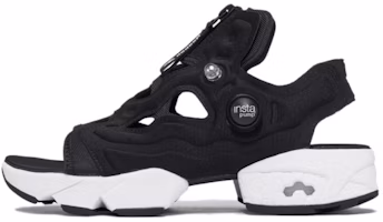 (Women) Reebok Instapump Fury Sandal Zip 'Black/White' H06200 (Women) Reebok Instapump Fury Sandal Zip 'Black/White' H06200