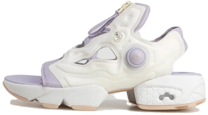 (Women) Reebok Instapump Fury Sandal Zip 'Chalk/Purple' H06198 Buy (Women) Reebok Instapump Fury Sandal Zip 'Chalk/Purple' H06198