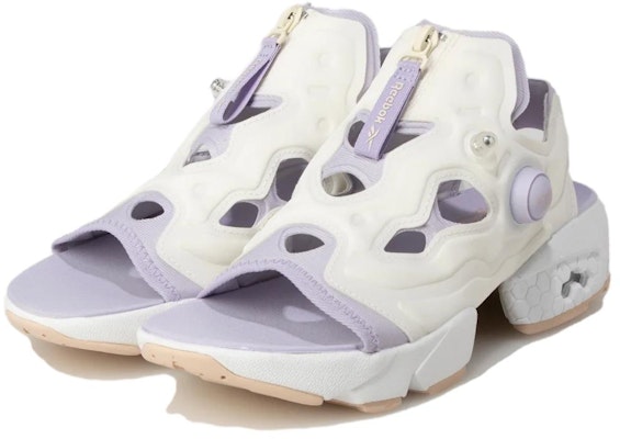 (Women) Reebok Instapump Fury Sandal Zip 'Chalk/Purple' H06198 Lookbook (Women) Reebok Instapump Fury Sandal Zip 'Chalk/Purple' H06198