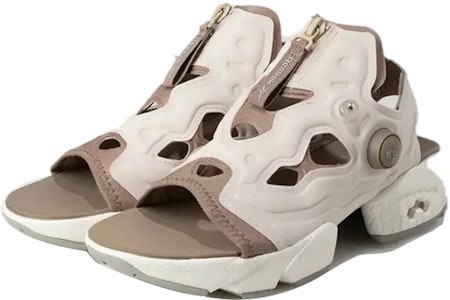 (W) Reebok Instapump Fury Sandal Zip 'Beige/Taupe' H06199 Order (W) Reebok Instapump Fury Sandal Zip 'Beige/Taupe' H06199