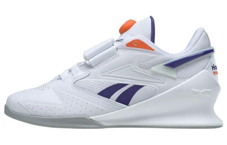 (W)  Reebok Legacy Lifter 3 'White Bold Purple'