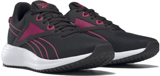 (W) Reebok Lite Plus 3 'Negro y Rosa Pursuit' G57545 Lookbook (W) Reebok Lite Plus 3 'Negro y Rosa Pursuit' G57545