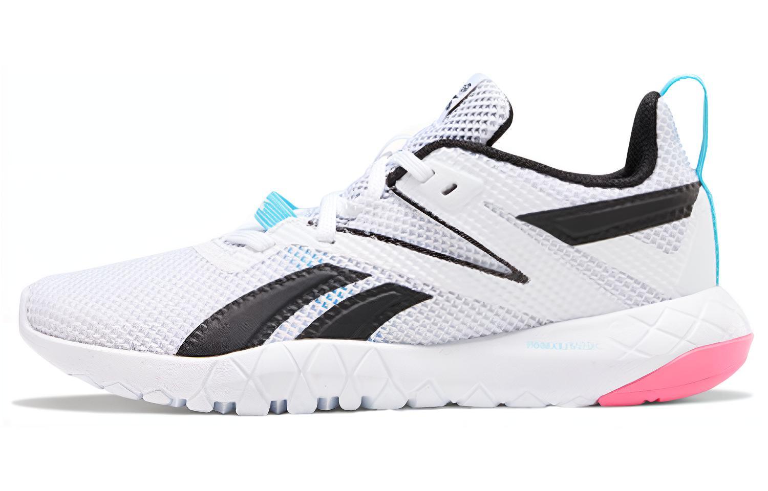 (Women)  Reebok Mega Flexagon 'White Neon Blue'  H67656