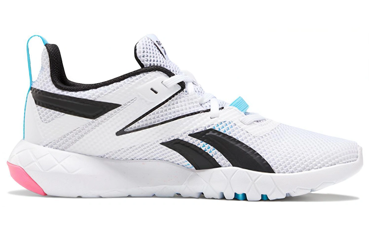 (Women) Reebok Mega Flexagon 'White Neon Blue'