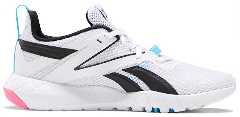 (W) Reebok Mega Flexagon 'Blanco Azul Neón' H67656 Order (W) Reebok Mega Flexagon 'Blanco Azul Neón' H67656