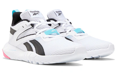 (Women) Reebok Mega Flexagon 'White Neon Blue'