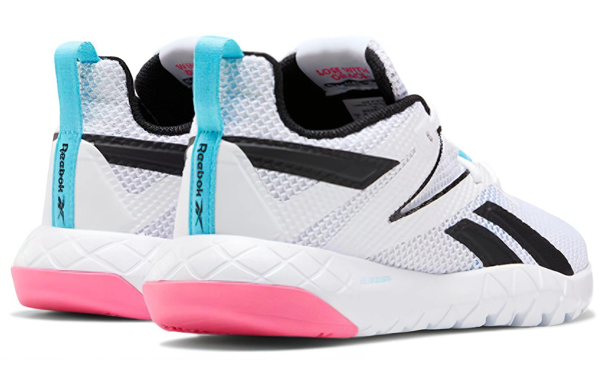 (Women) Reebok Mega Flexagon 'White Neon Blue'