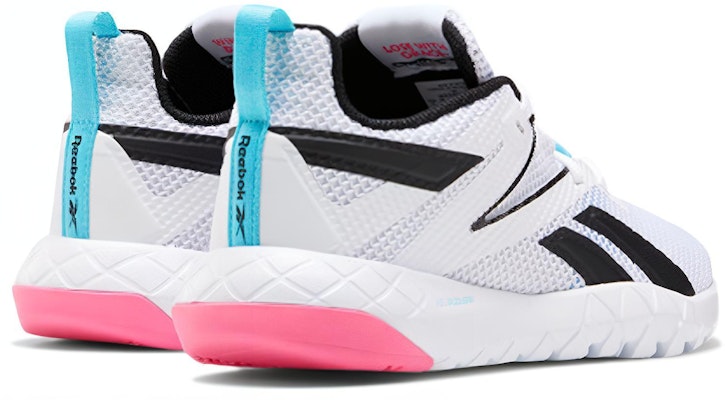(W) Reebok Mega Flexagon 'Blanco Azul Neón' H67656 Shop (W) Reebok Mega Flexagon 'Blanco Azul Neón' H67656