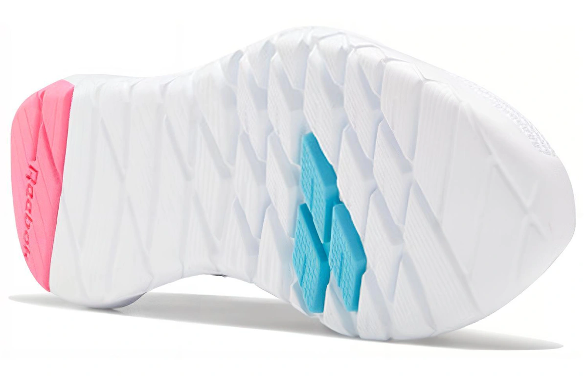 (Women) Reebok Mega Flexagon 'White Neon Blue'