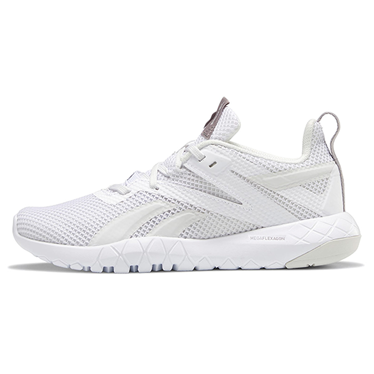 (Women)  Reebok Mega Flexagon 'White True Grey'  FU8676