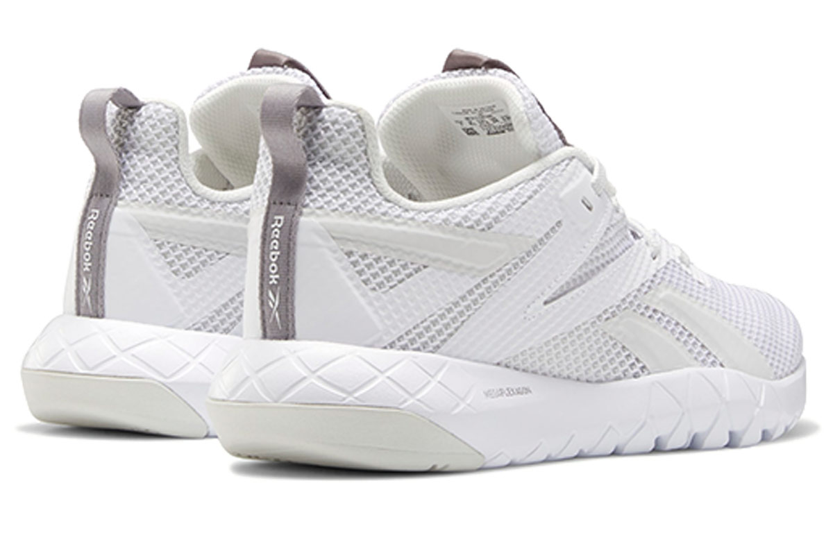 Shop (W) Reebok Mega Flexagon 'Blanco Gris Verdadero' FU8676