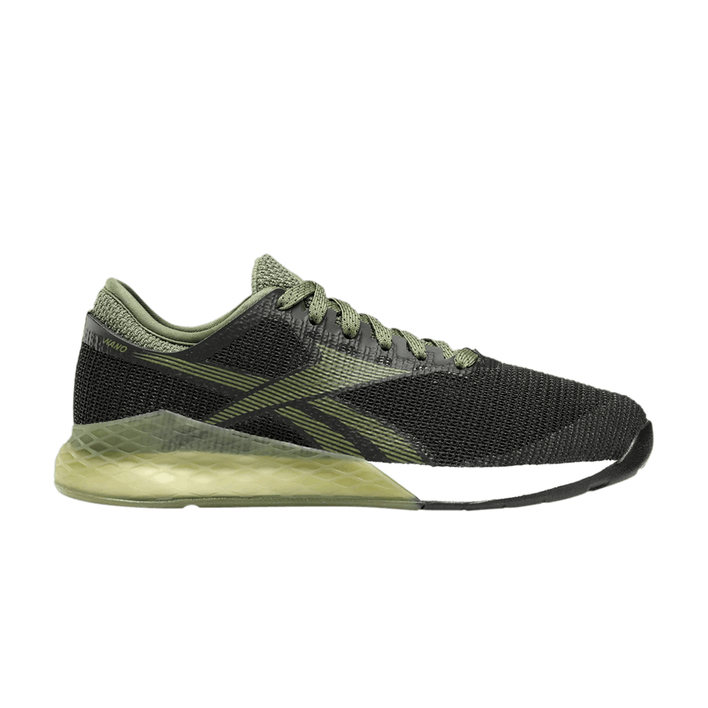(Women)  Reebok Nano 9 'Black Canopy Green'  EG7952