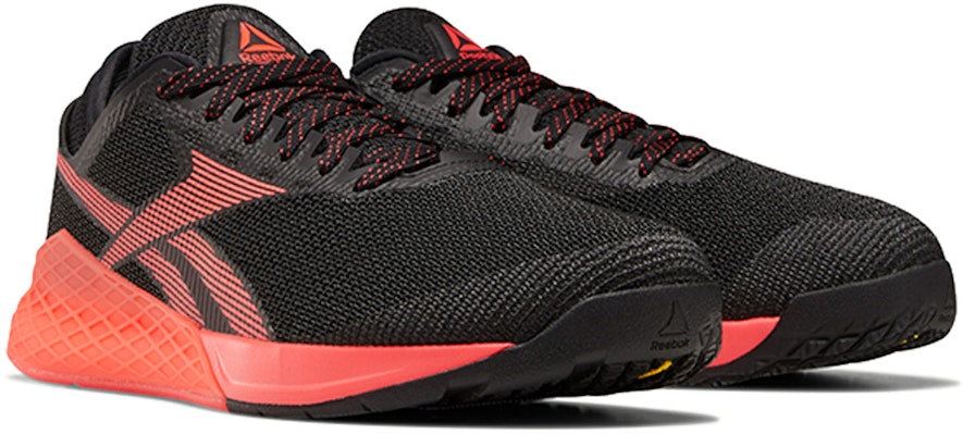 (W) 锐步 Nano 9 '黑色新潮红' FU6832 Lookbook (W) 锐步 Nano 9 '黑色新潮红' FU6832