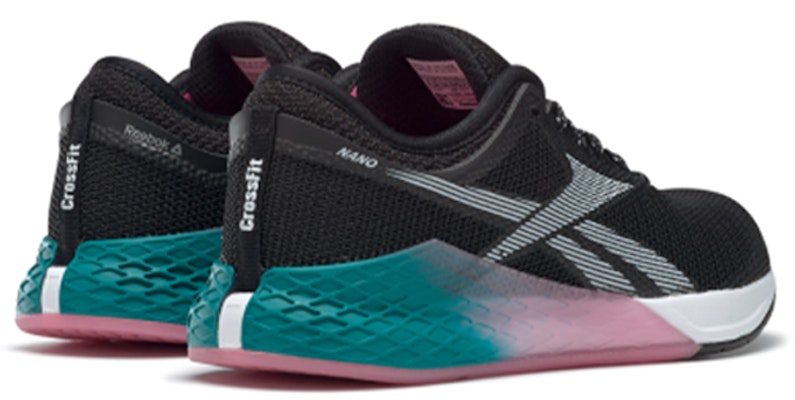 (W) Reebok Nano 9 'Negro Teal Rosa Posh' FU7574 Shop (W) Reebok Nano 9 'Negro Teal Rosa Posh' FU7574
