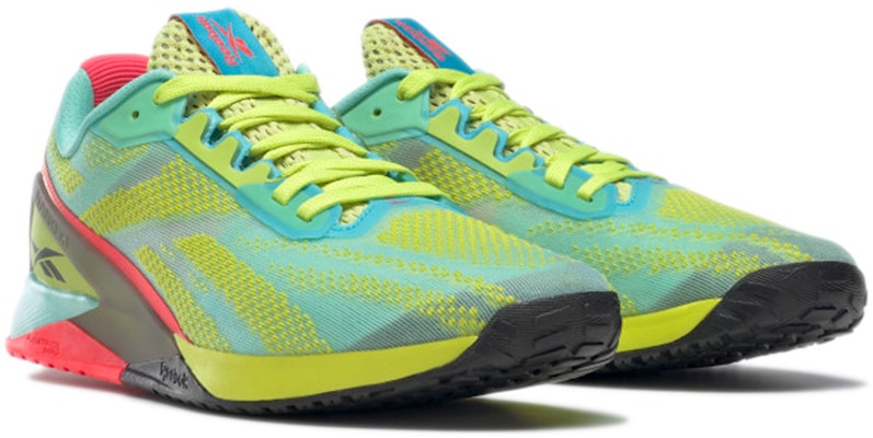 (W) Reebok Nano X1 'Kuning Asam Pixel Mint' GZ8948 Lookbook (W) Reebok Nano X1 'Kuning Asam Pixel Mint' GZ8948