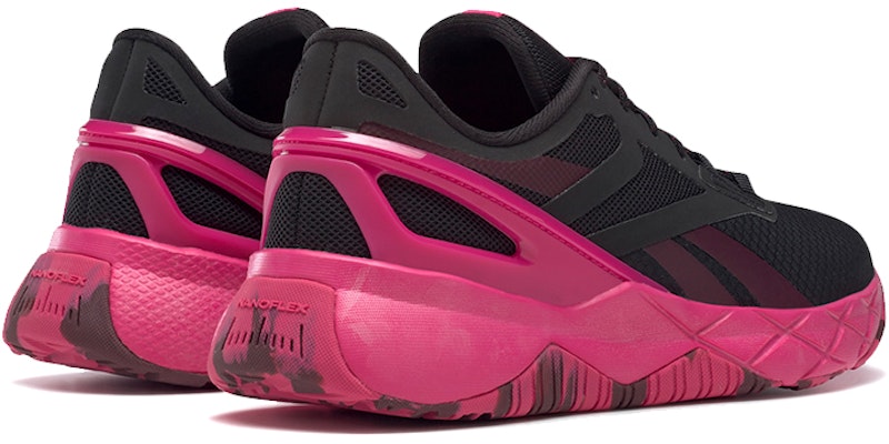 (Women) Reebok Nanoflex TR 'Black Pursuit Pink' H67690 Lookbook (Women) Reebok Nanoflex TR 'Black Pursuit Pink' H67690