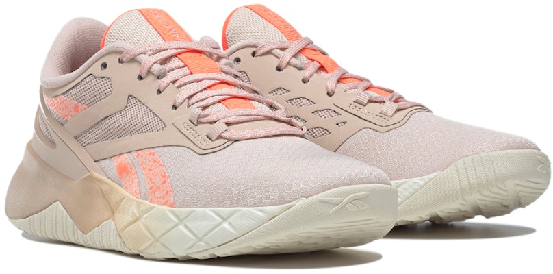 (Women) Reebok Nanoflex TR 'Soft Ecru Orange Flare' GZ0258 Lookbook (Women) Reebok Nanoflex TR 'Soft Ecru Orange Flare' GZ0258