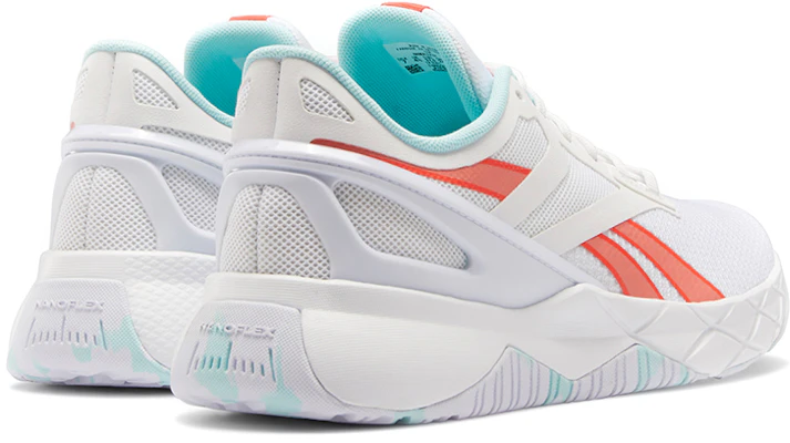 (W) Reebok Nanoflex TR ''Weiß Twisted Coral'' GX0187 Lookbook (W) Reebok Nanoflex TR ''Weiß Twisted Coral'' GX0187