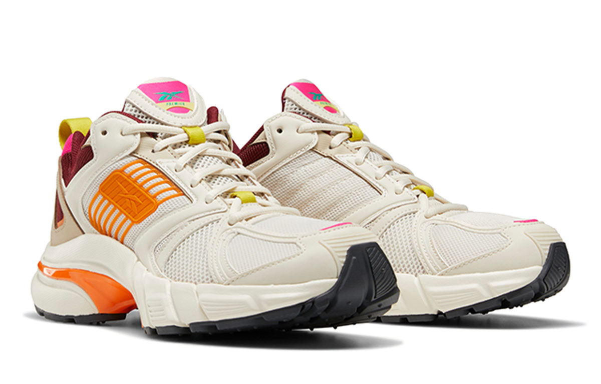 (W)  Reebok Premier 'Throwback Neon - Alabaster Merlot' 圖 3