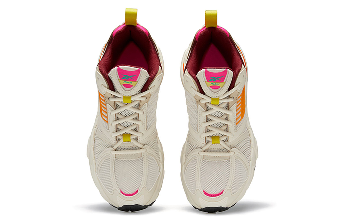 (W)  Reebok Premier 'Throwback Neon - Alabaster Merlot' 圖 5