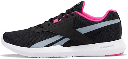 (Women)  Reebok Reago Essential 2 'Black Meteor Grey Pink'  FV0608 (Women)  Reebok Reago Essential 2 'Black Meteor Grey Pink'  FV0608
