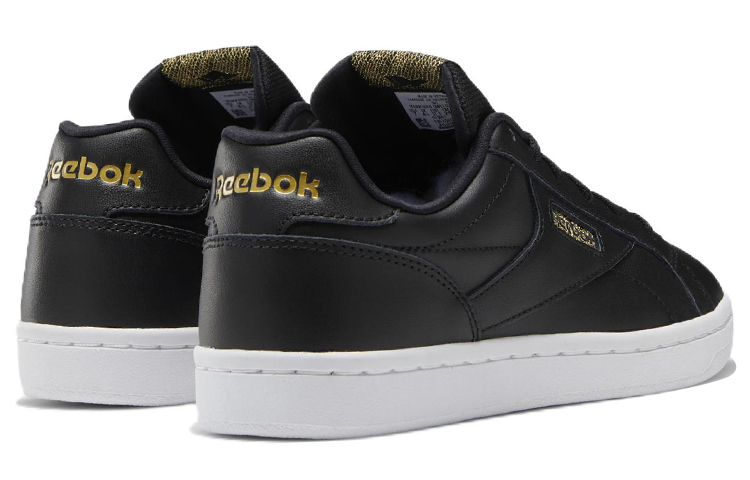 Shop (Women)  Reebok Royal Complete Clean LX 'Black Gold Metallic'  DV6627