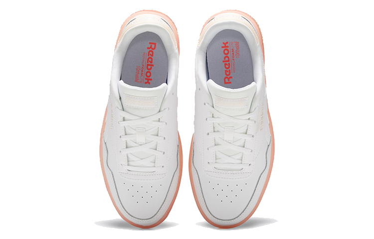 Shop (W) Reebok Royal Techque T CE ''Blanc Orange Flare'' FY6059