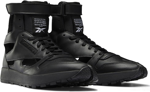 (女性)Reebok x Maison Margiela 經典高筒T字型皮革運動鞋「黑色」 S39WS0099-P4241-T8013 Order (女性)Reebok x Maison Margiela 經典高筒T字型皮革運動鞋「黑色」 S39WS0099-P4241-T8013