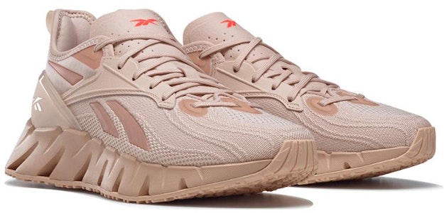 (女士)Reebok Zig Kinetica 3 '柔和米色' HR1321 Lookbook (女士)Reebok Zig Kinetica 3 '柔和米色' HR1321