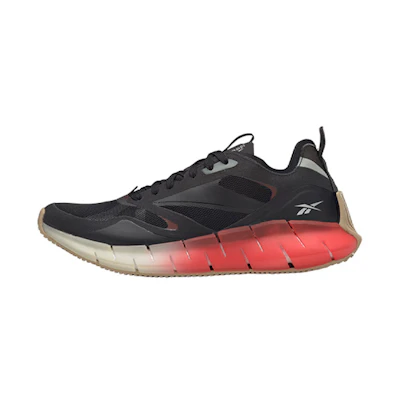 (W) Reebok Zig Kinetica Horizon 'Black Maroon'