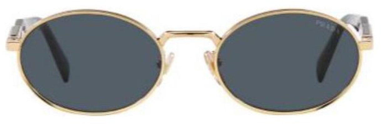 (W) 【可配镜片】PRADA 金色椭圆形墨镜,字母细节合金框架 PR65ZSZVN09T Lookbook (W) 【可配镜片】PRADA 金色椭圆形墨镜,字母细节合金框架 PR65ZSZVN09T