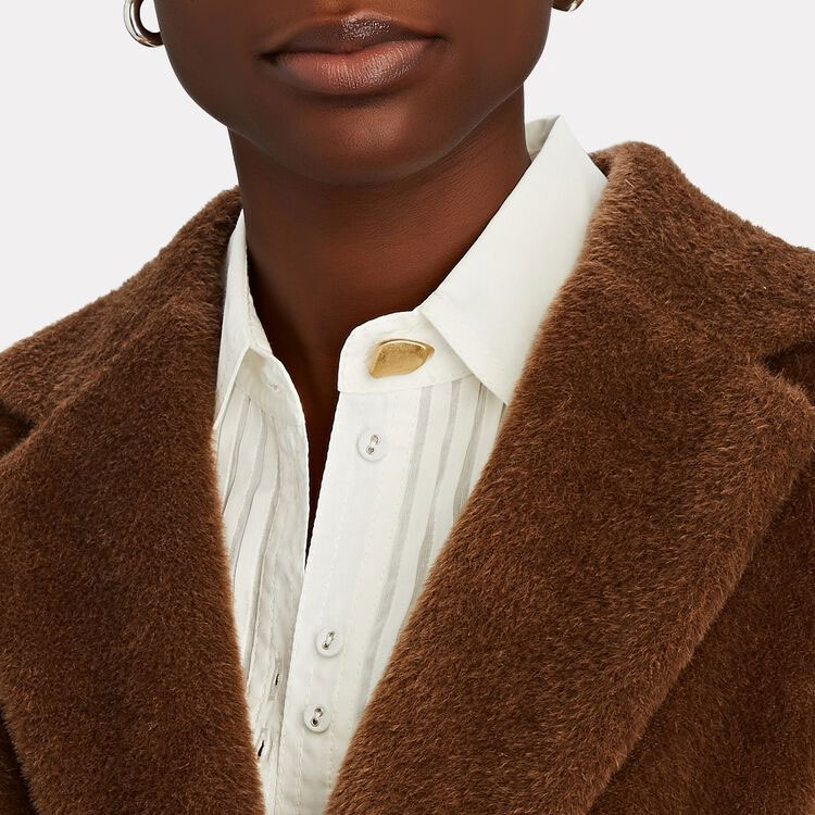 (Women) 'S MAX MARA  Double-Breasted Mid-Length Casual Coat Brown 90161913605-504 圖 6