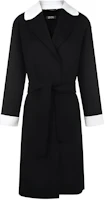 (Women) 'S Max Mara MAX MARA Ada Wool Mid-Length Coat for Women - Black 9011012106013-ADA (Women) 'S Max Mara MAX MARA Ada Wool Mid-Length Coat for Women - Black 9011012106013-ADA